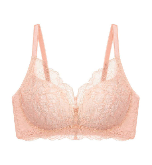 NATURAL ELEGANCE SLEEK NON-WIRED PADDED BRA - DUSTY PINK