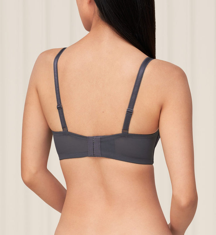 NATURAL ELEGANCEBANDEAU BRA - PEBBLE GREY