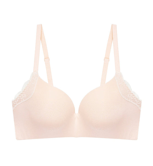 Natural Spotlight Non-Wired Padded Bra - FRESH POWDER