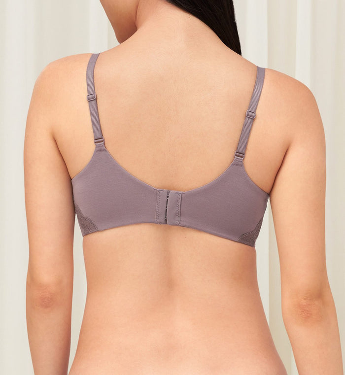 Natural Spotlight Non-Wired Padded Bra - PIGEON GREY