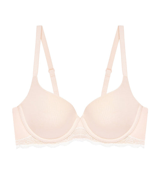 NATURAL SPOTLIGHT WIRED PADDED BRA - FRESH POWDER