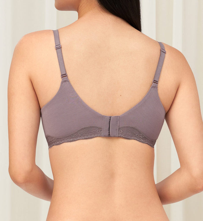 NATURAL SPOTLIGHT WIRED PADDED BRA - PIGEON GREY