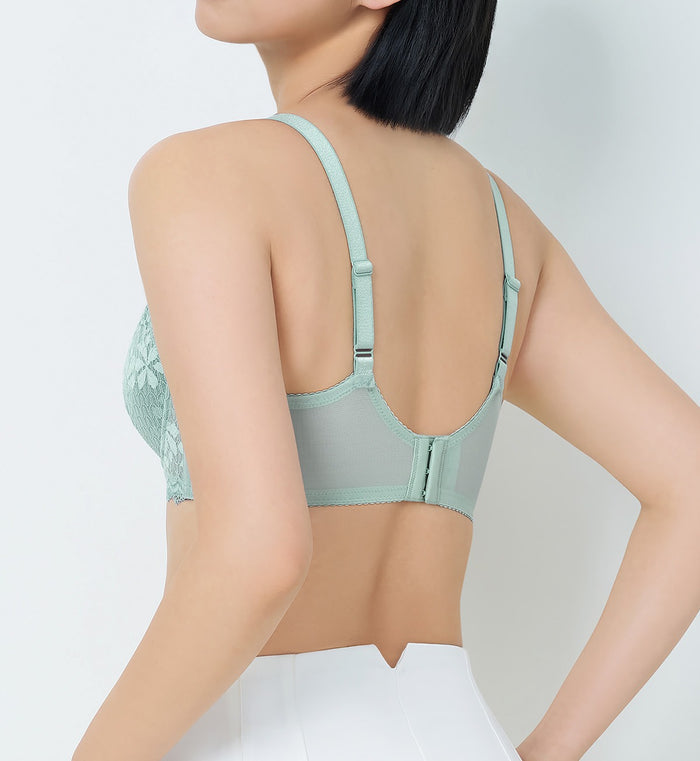 Natural Sweet 2.0 Wired Bra - MISTY TURQUOISE