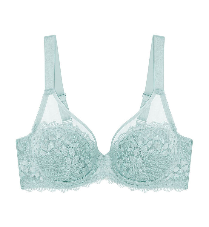 Natural Sweet 2.0 Wired Padded Bra - MISTY TURQUOISE