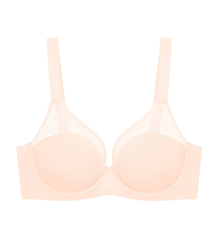 Natural Sweet Smooth Wired Padded Bra - FRESH POWDER