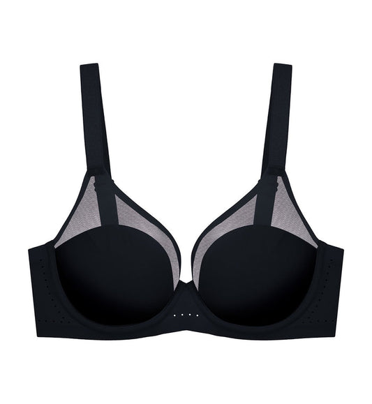 Natural Sweet Smooth Wired Padded Bra - BLACK