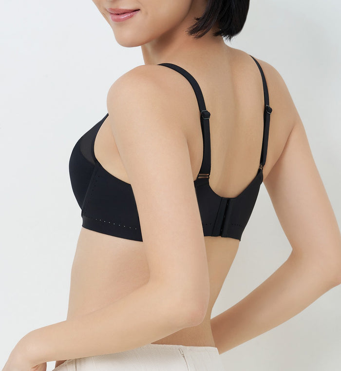 Natural Sweet Smooth Wired Padded Bra - BLACK