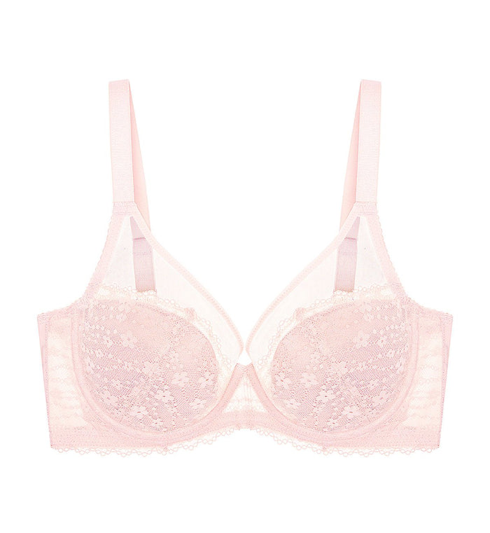 Natural Sweet Wired Padded Bra - ROSE PINK