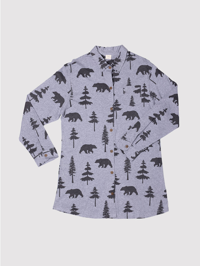 Nature Calling — Button Nightshirt - Millie + Moose