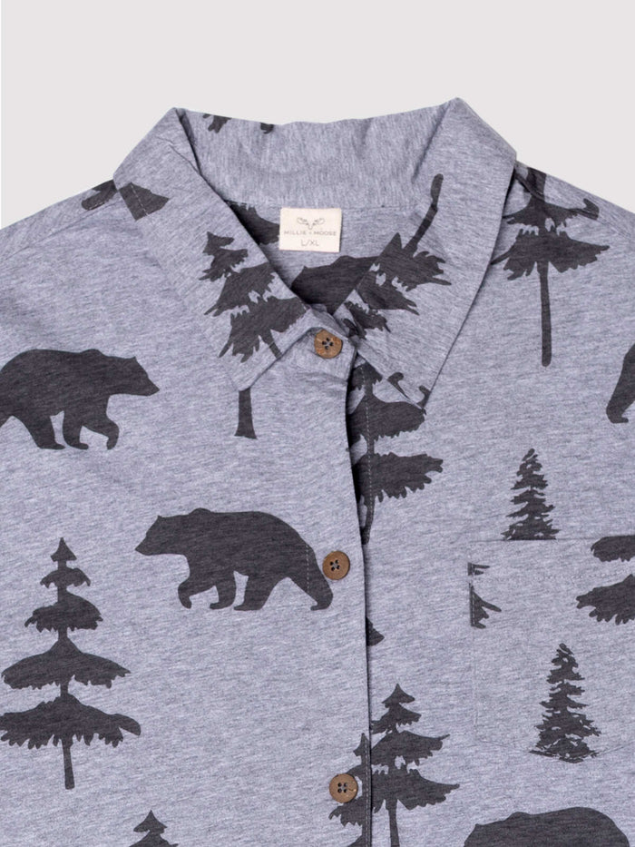 Nature Calling — Button Nightshirt - Millie + Moose