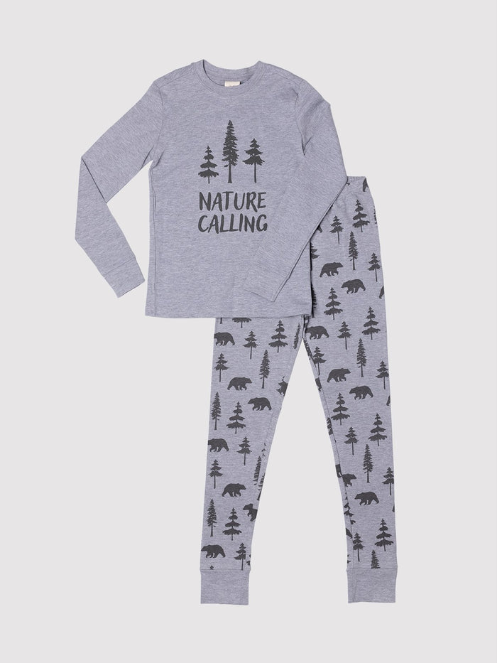 Nature Calling Kids PJ Set - Millie + Moose