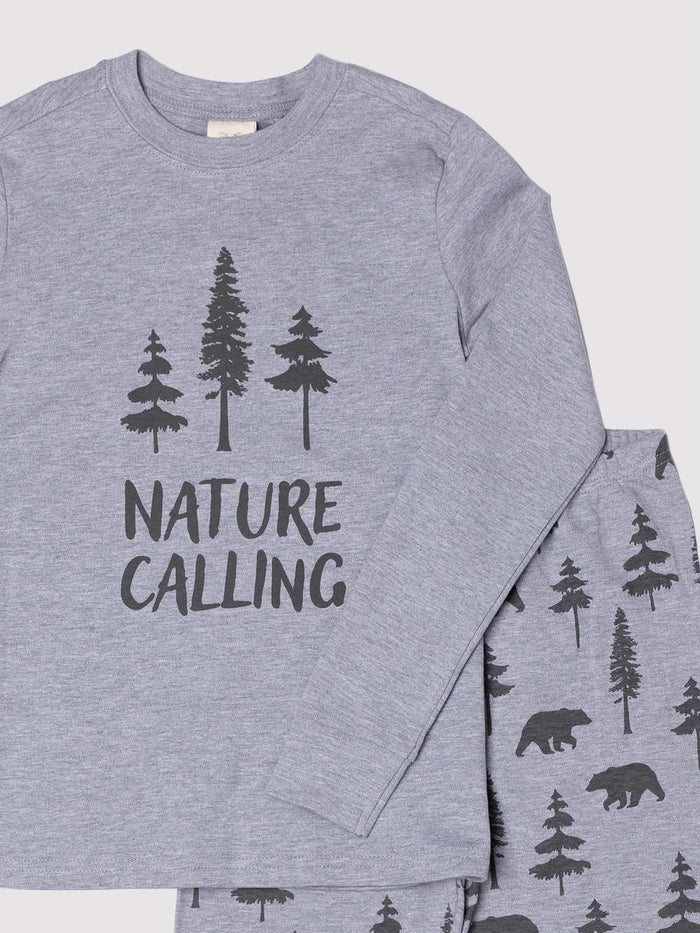 Nature Calling Kids PJ Set - Millie + Moose