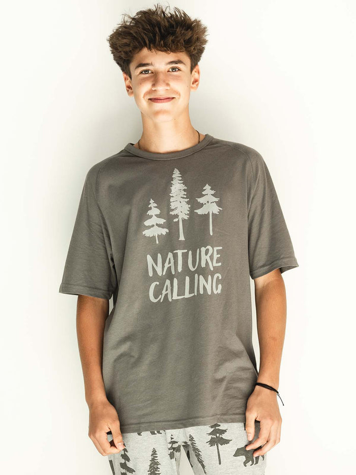 Nature Calling — Men's PJ T - Millie + Moose