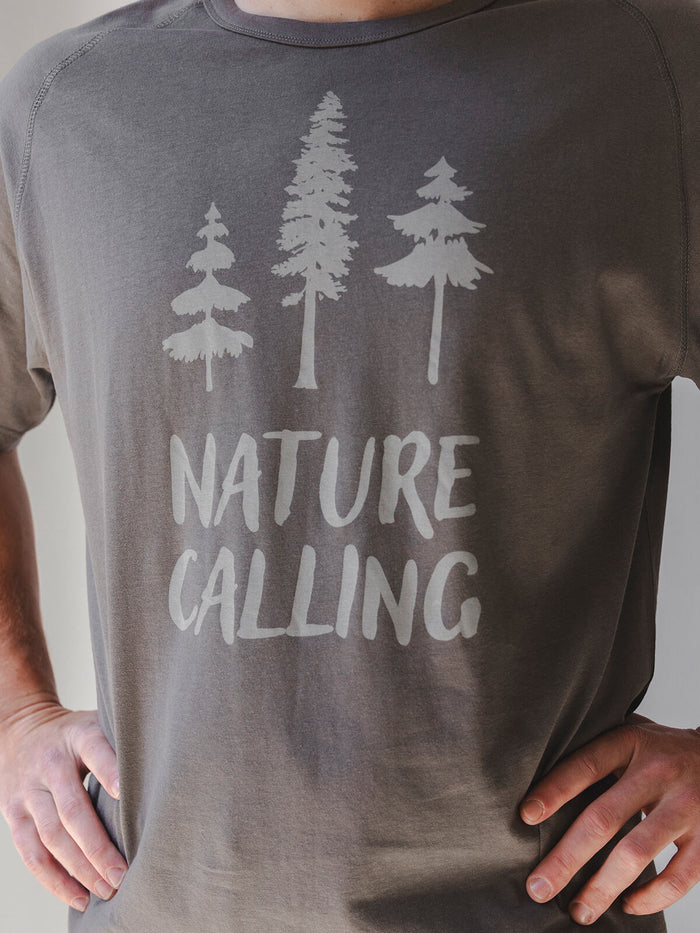 Nature Calling — Men's PJ T - Millie + Moose