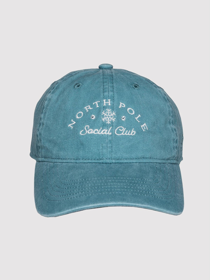 North Pole Social Club Dad Hat - Sea Salt - Millie + Moose