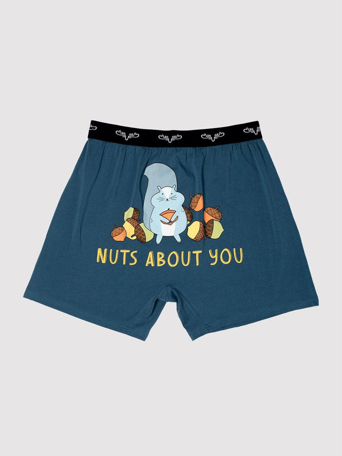 Nuts About You — Men's Boxers - Millie + Moose