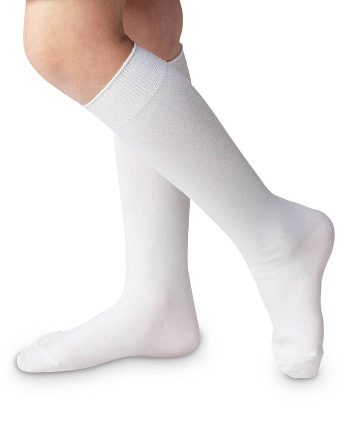 white knee high socks