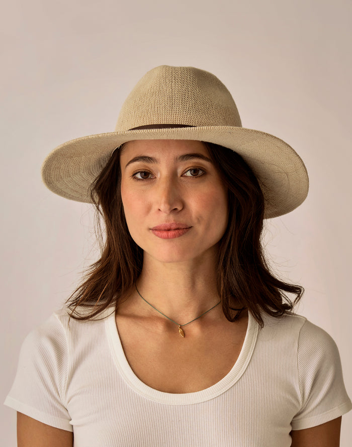 Panama Hat: Light Khaki