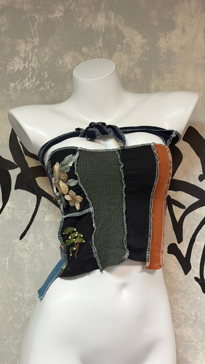 Patchwork Remake Girly Top