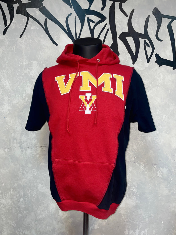 Patchwork Remake Hoodie Tee