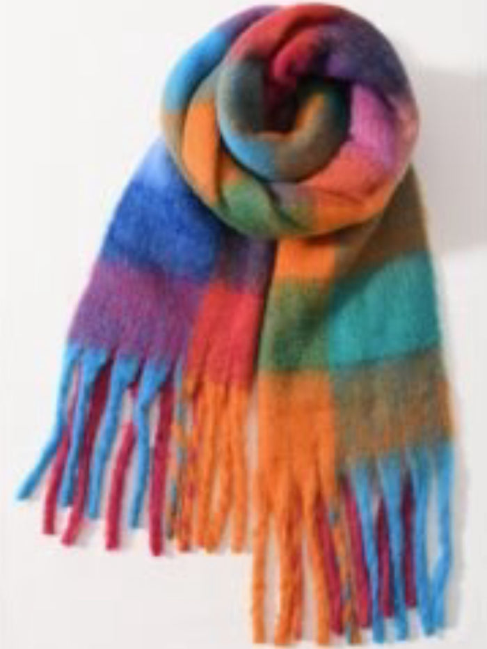 PRENELOVE ELLA BLANKET SCARF-ASSORTED COLOURS