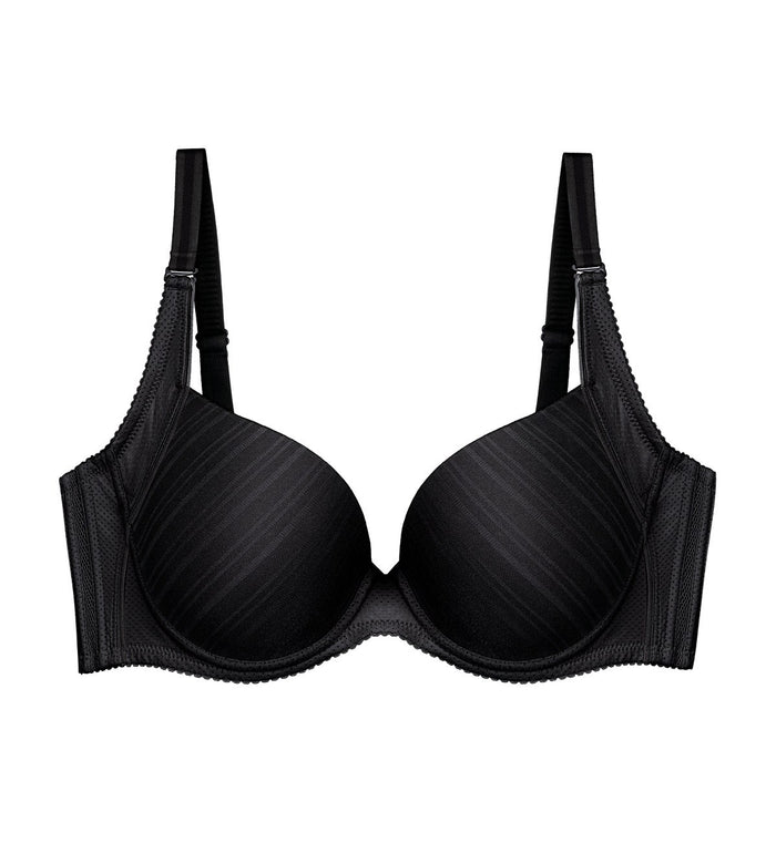 Pure Invisible Wired Padded Bra - BLACK