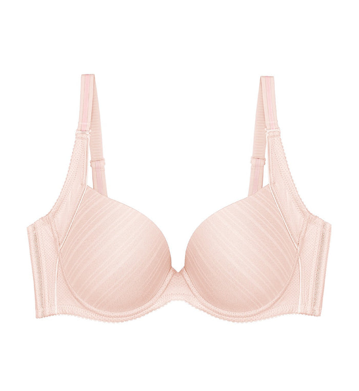 PURE INVISIBLE WIRED PADDED BRA - FIG PINK