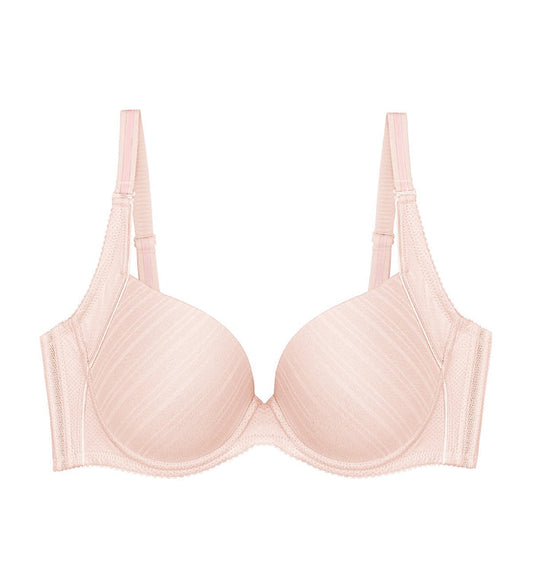 PURE INVISIBLE WIRED PADDED BRA - FIG PINK