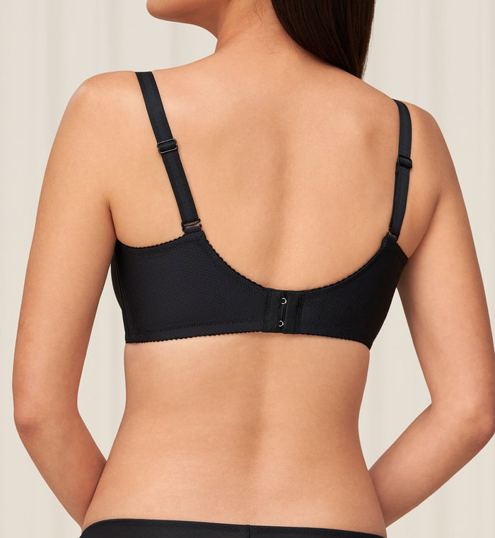 Pure Invisible Wired Padded Bra - BLACK