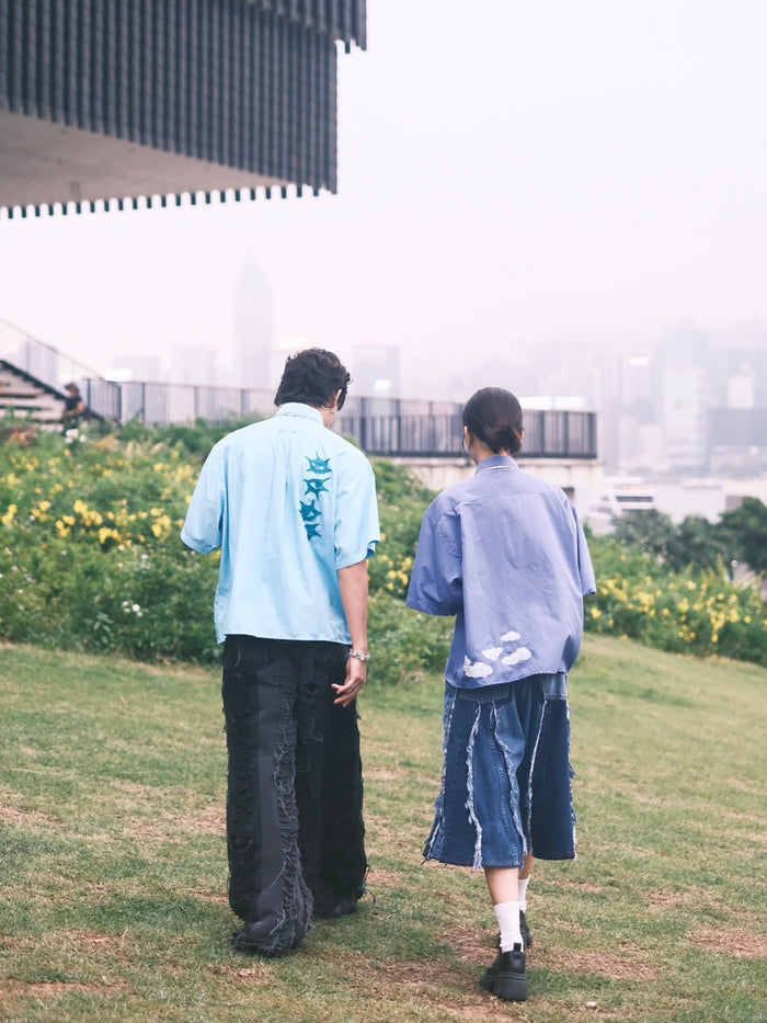 Remake Boxy Shirt (Cloudy)