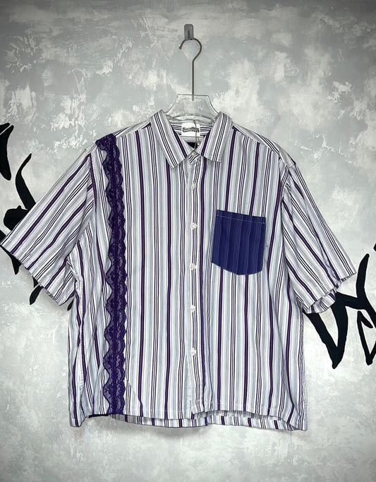 Remake Boxy Shirt (Lace-Pocket)