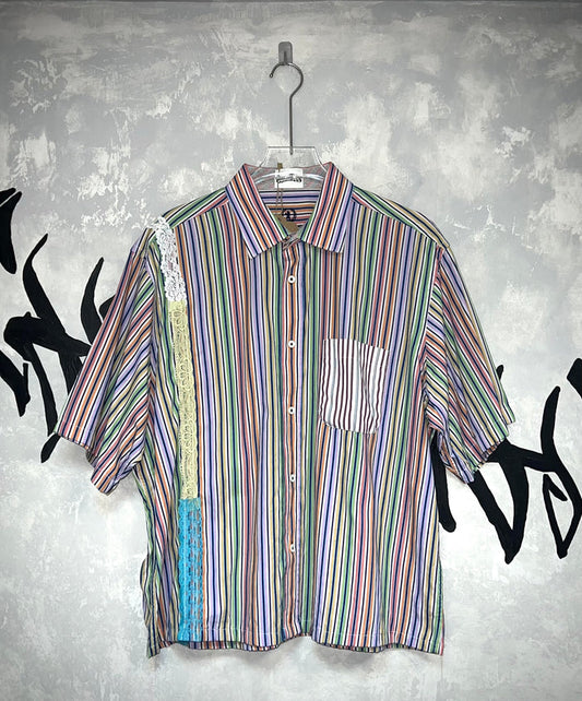 Remake Boxy Shirt (Lace-Pocket)