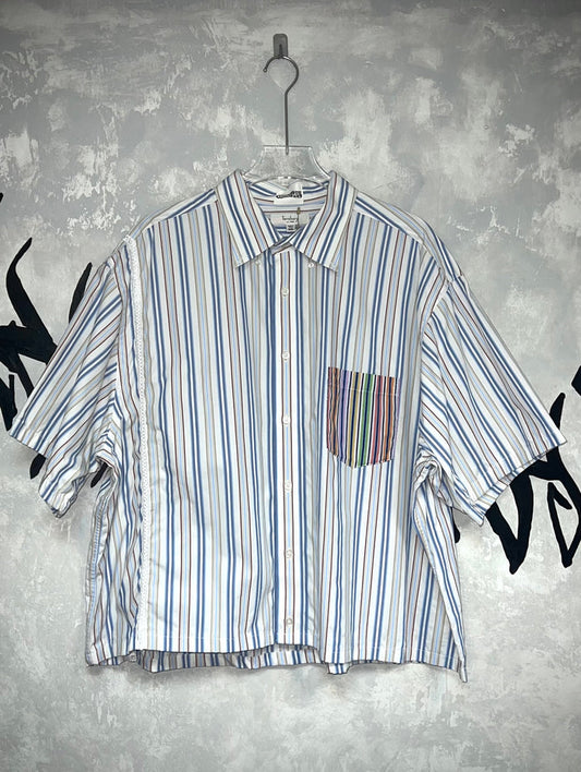 Remake Boxy Shirt (Lace-Pocket)