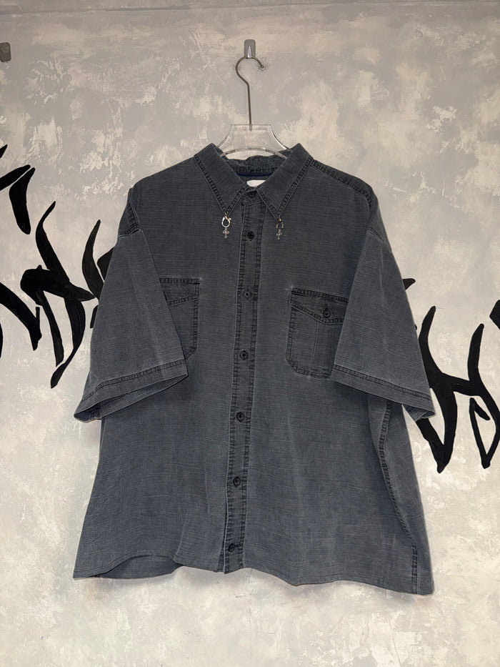 Remake Boxy Shirt(Dropped Collar)