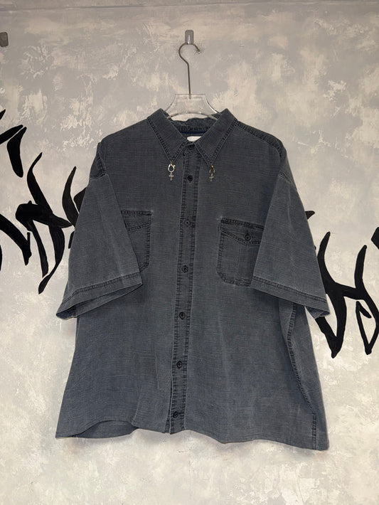 Remake Boxy Shirt(Dropped Collar)