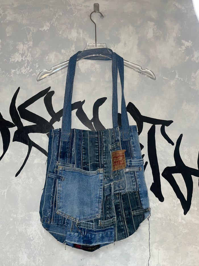 Remake Denim Tote Bag