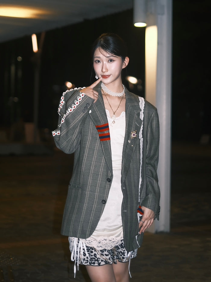 Remake Lace Blazer
