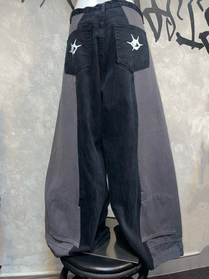 Remake Vintage Jeans (Cross On Knee//Stamped) 32” #REJCOKS05