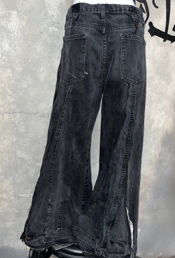 Remake Vintage Jeans (Triangle-Black) 33” #REJTRIB002