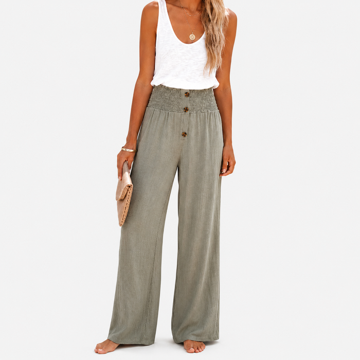 Riana - High Waist Relax Pants