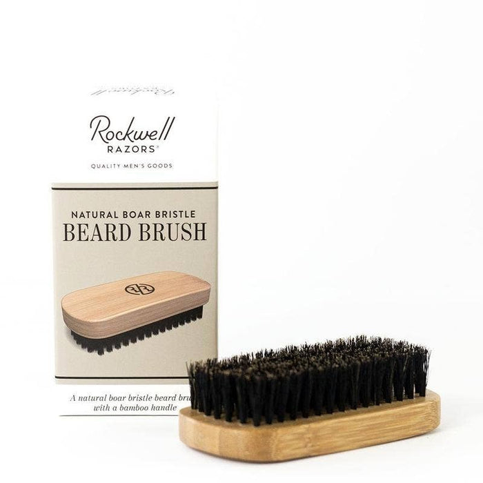 Rockwell Natural Boar Bristle Beard Brush
