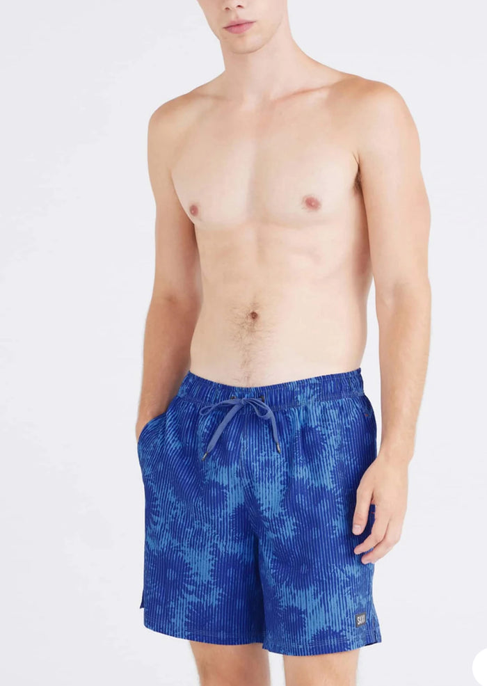 SMALL / WND-White Noise Daisy-Blue
