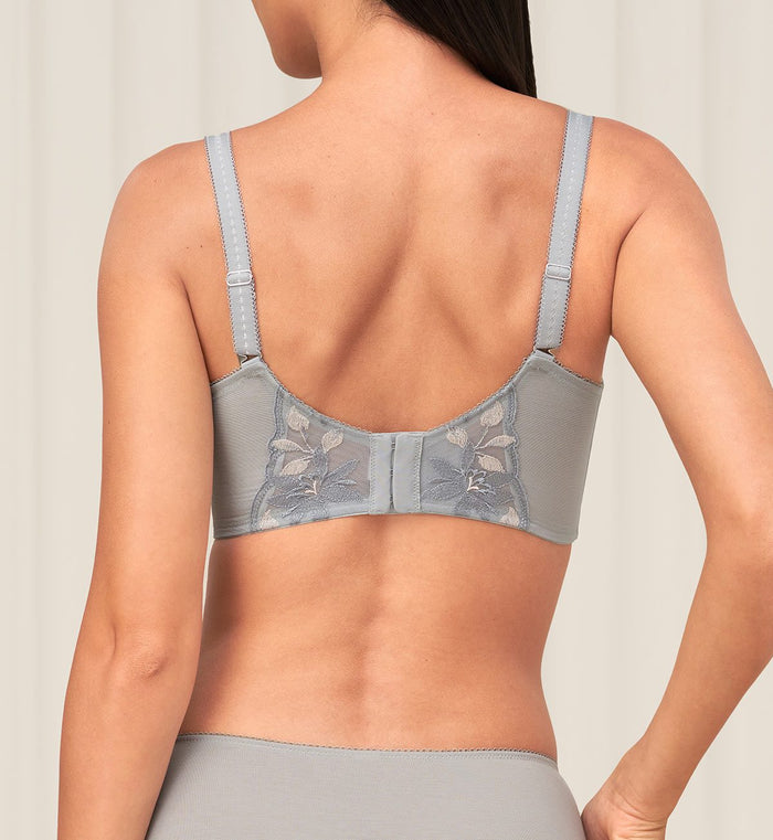 SCULPT ADORE NON-WIRED PADDED BRA - SILVER GREY