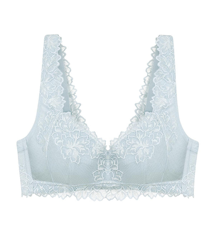 SCULPT AIRY NON-WIRED PADDED BRA - DOVE GRAY