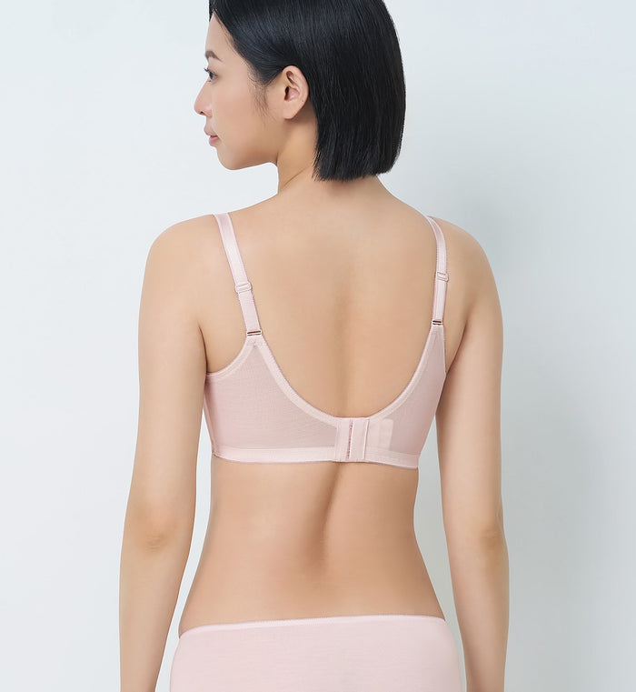 Sculpt Beauty Wired Push Up Bra - BRUSHED PINK