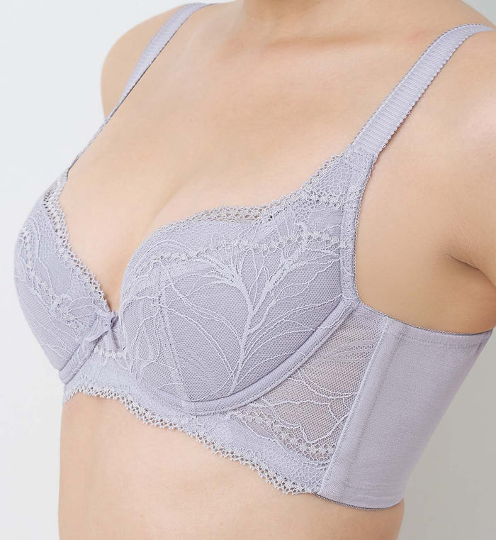 Sculpt Eclipse Wired Push Up Bra - SMOKY LILAC