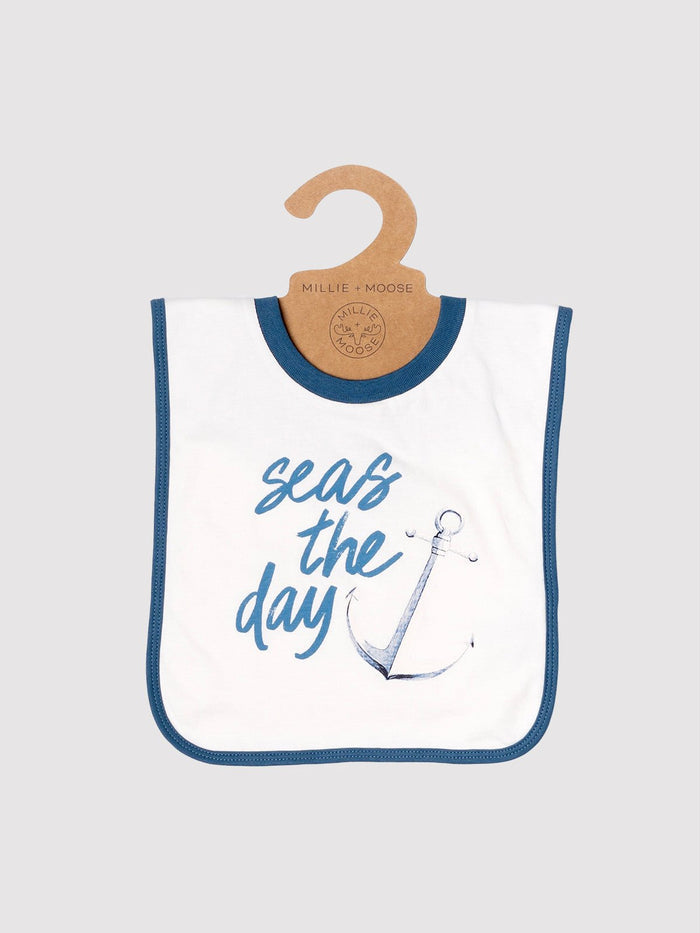 Seas The Day — Infant Bib - Millie + Moose