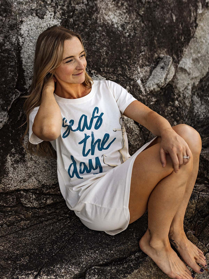 Seas the Day — Ladies Nightshirt - Millie + Moose
