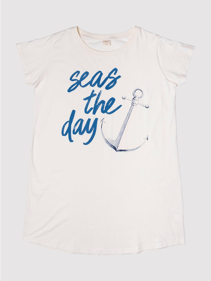 Seas the Day — Ladies Nightshirt - Millie + Moose