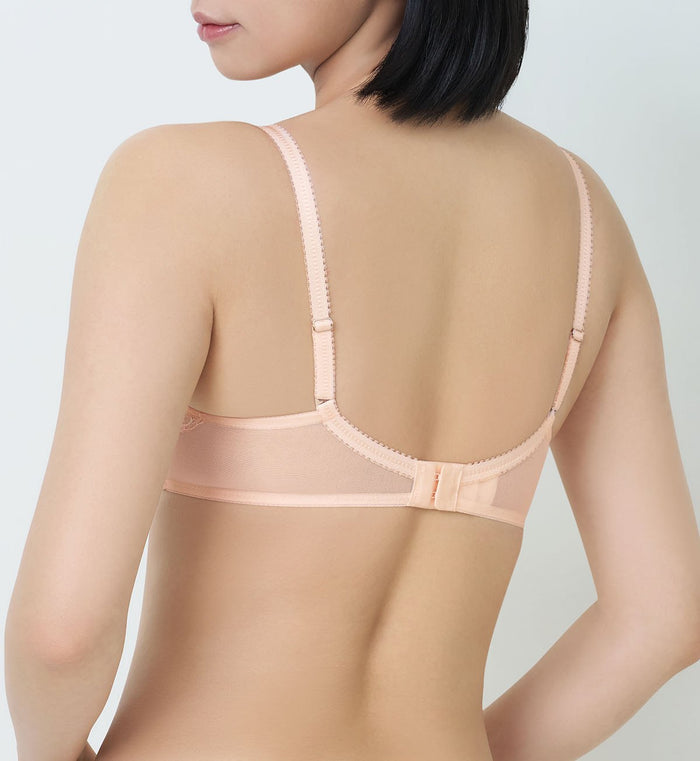 Seashell Wired Bra - FRESH HONEY